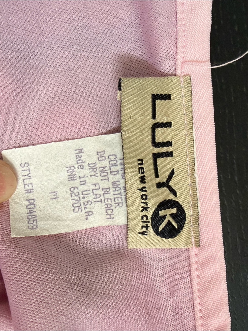 Pink Floral Appliqué A-Line Skirt - Picture 4 of 7